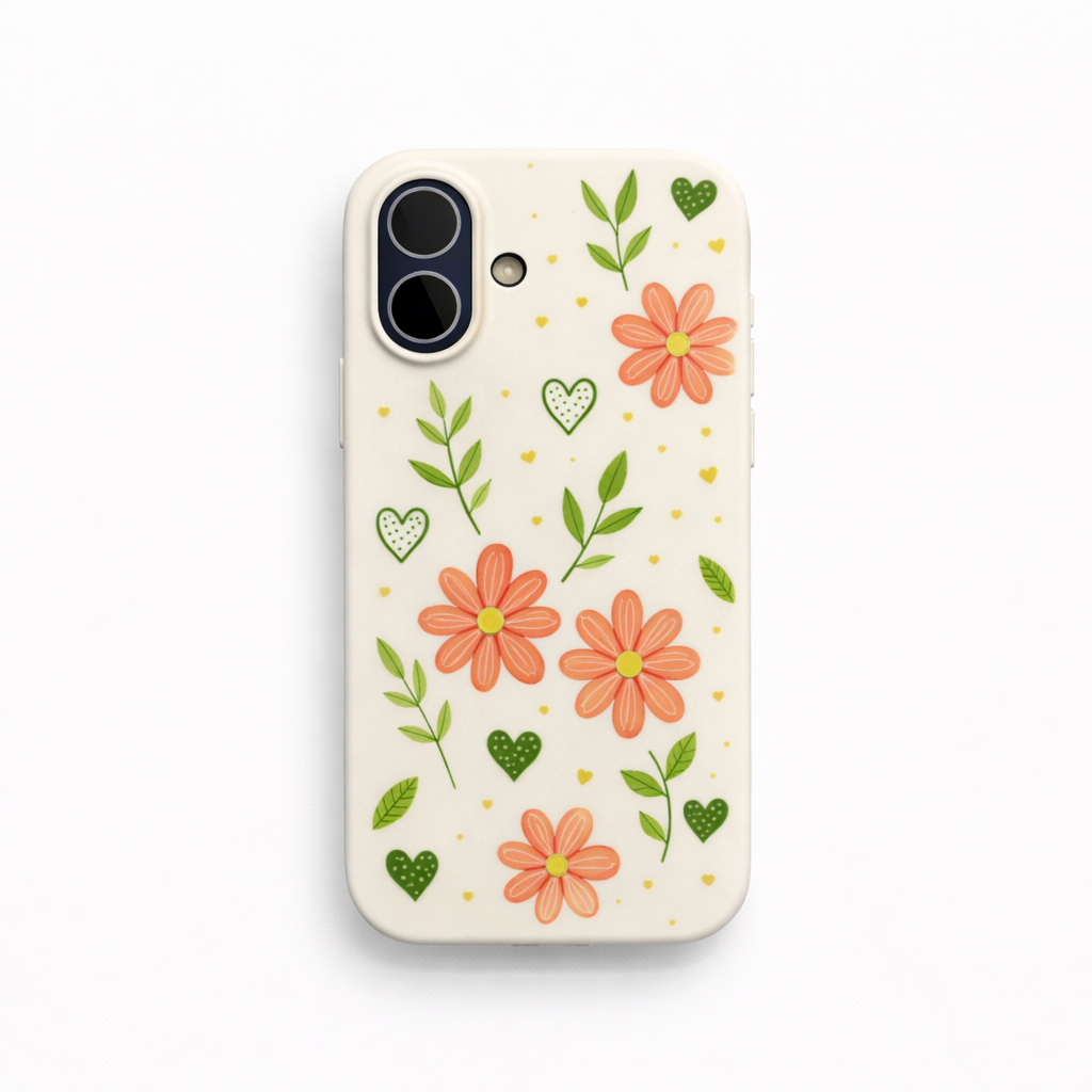 Garden Hearts iPhone Case